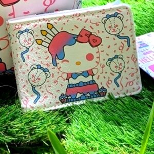 Hello Kitty & Friends Funko 50th Anniversary Cake All-Over Mini Wallet ONLY